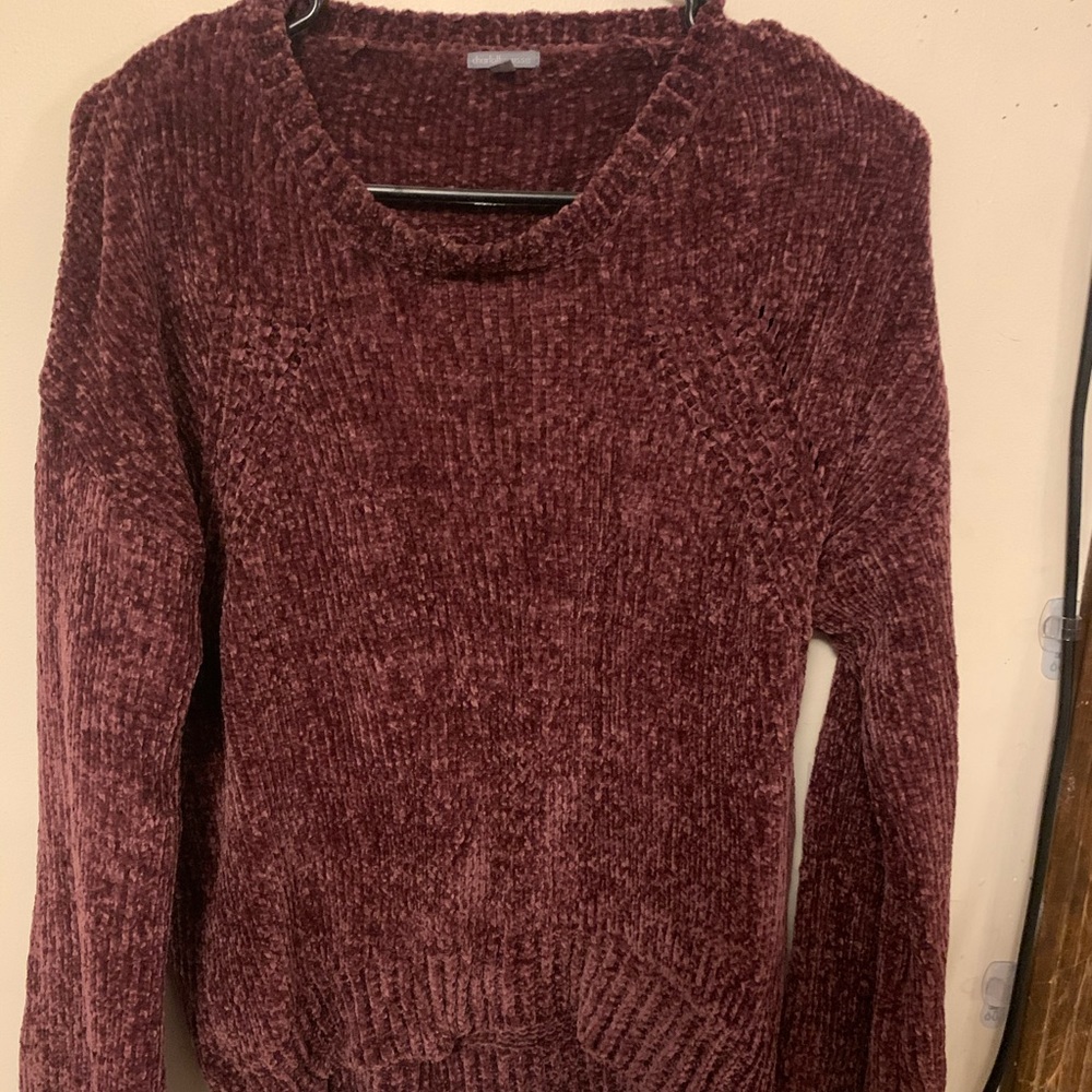 chenille sweater